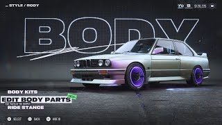 Need for Speed Unbound BMW M3 Evolution II E30 (1988) B CLASS