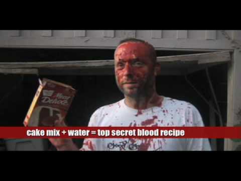 Blood and Gore Fx #1: How to make fake blood low budget filmmaking