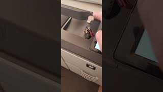 sharp printer changing the image/ background