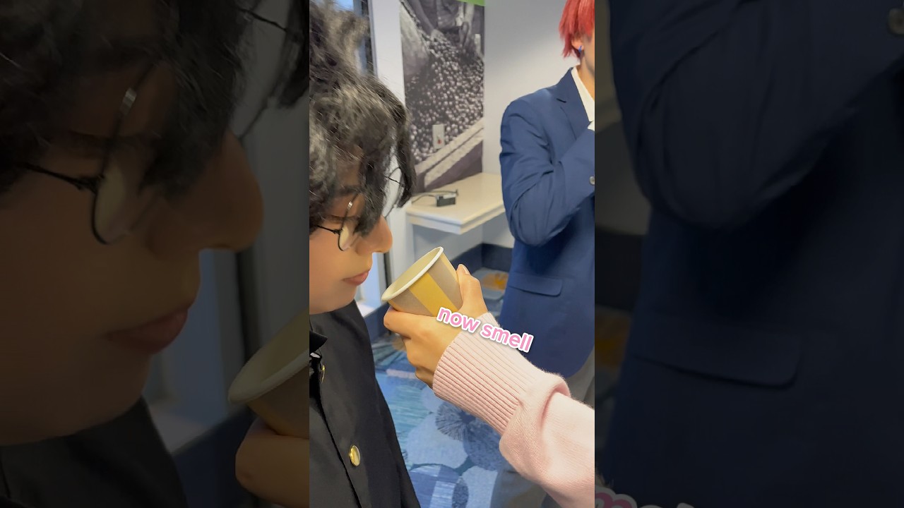 sharing one brain cell 😔 [Dandadan Momo Okarun Jiji Cosplay] #dandadan #anime #cosplay