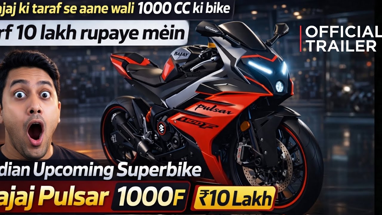 Sirf 10 lakh rupaye mein super bike upcoming 1000 CCIndianbike Pulsar1000F HMSPEEDVLOGS 