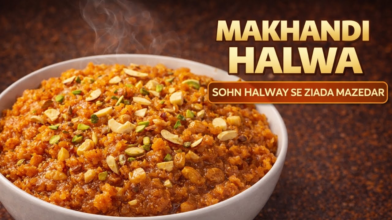 Makhandi Halwa Recipe | Creamy & Rich Sooji Halwa | Amina Home Zaika