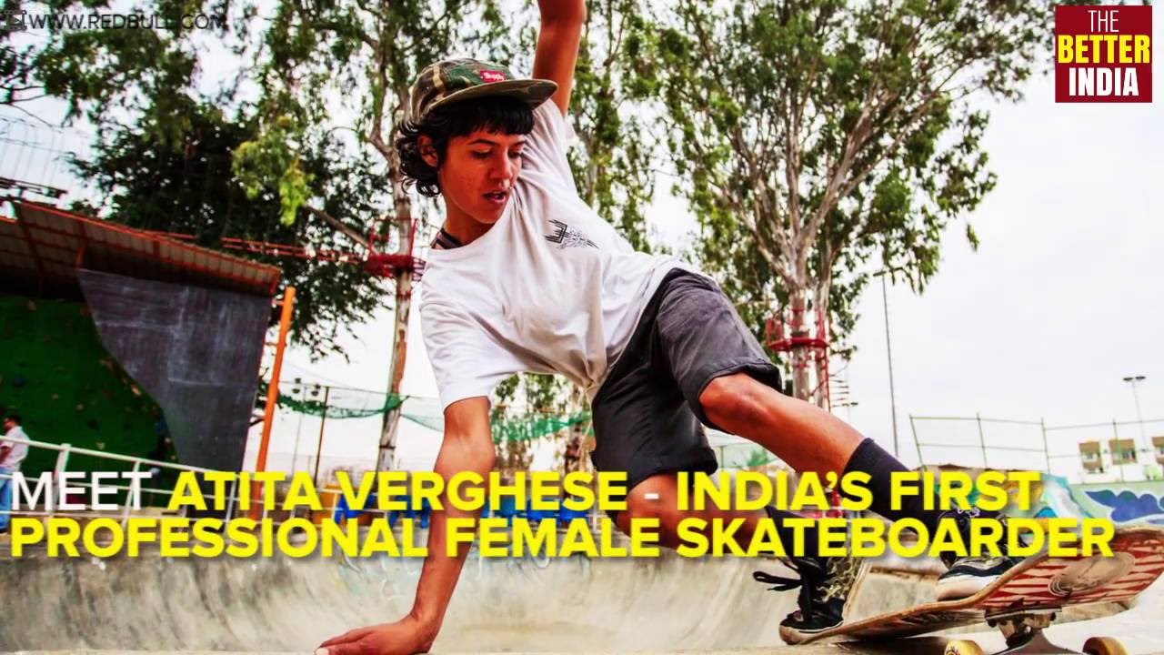 Girls Skateboarding in India