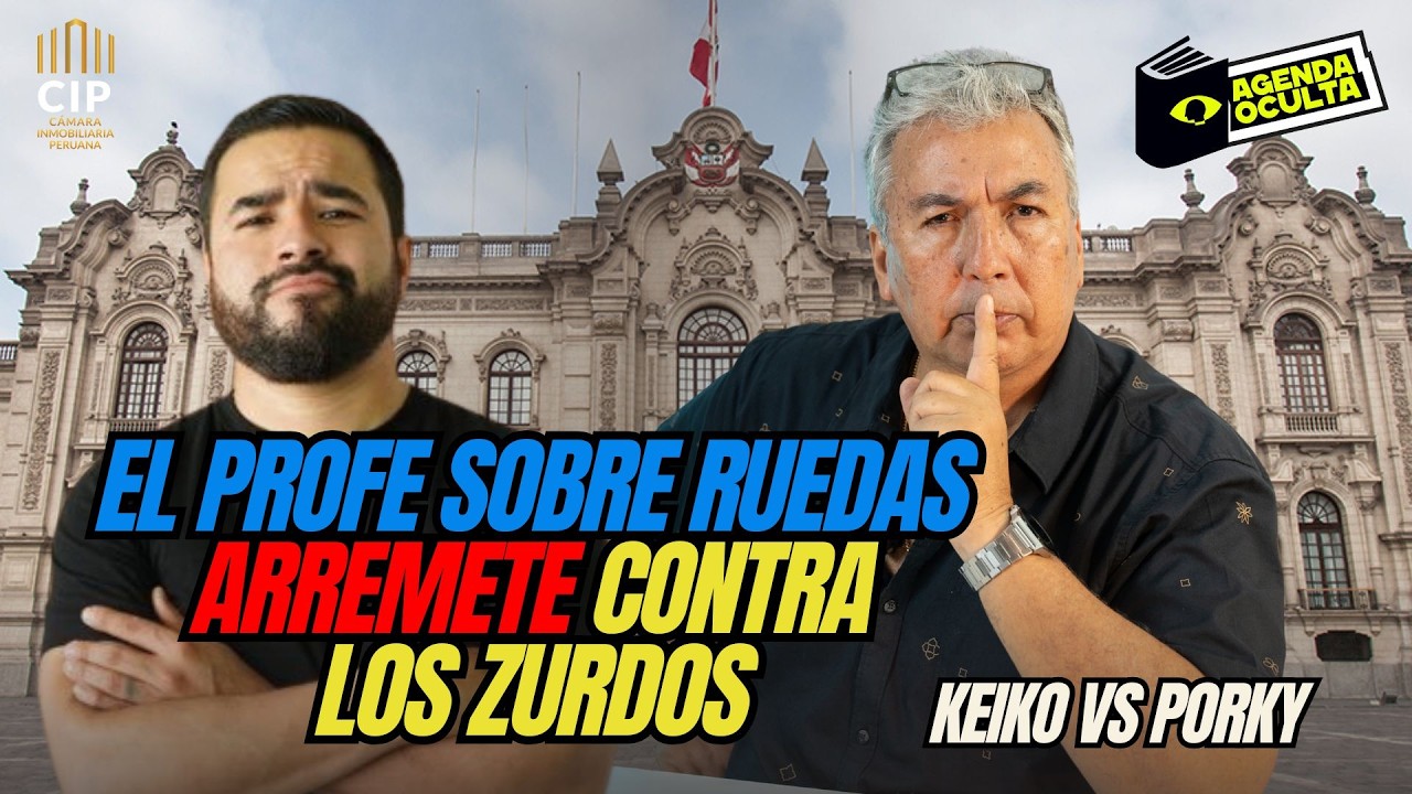 EL PROFE SOBRE RUEDAS VA CON TODO CONTRA LOS CANDIDATOS Y LOS ZURDOS - AGENDA OCULTA