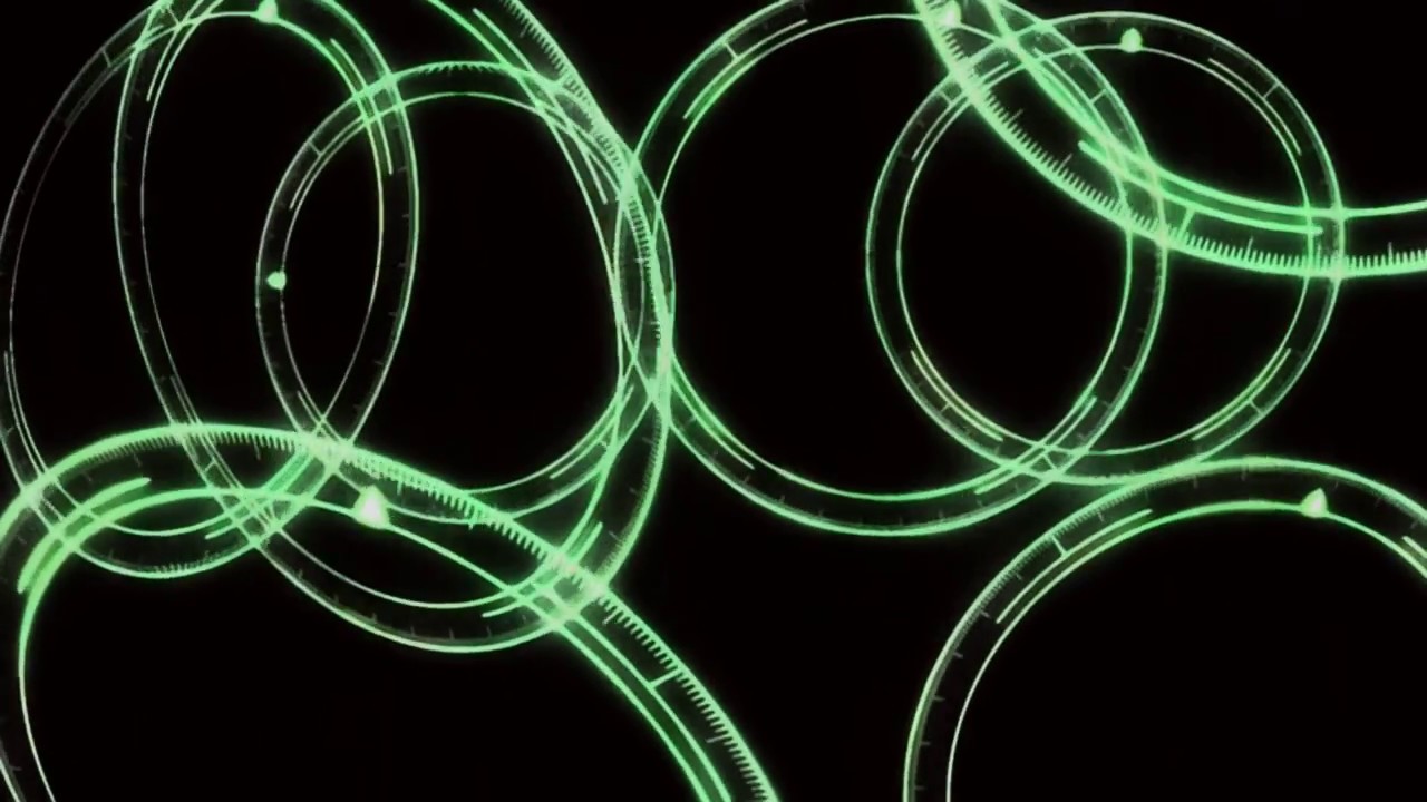 [Video Effect] Green Synchro Rings - YouTube
