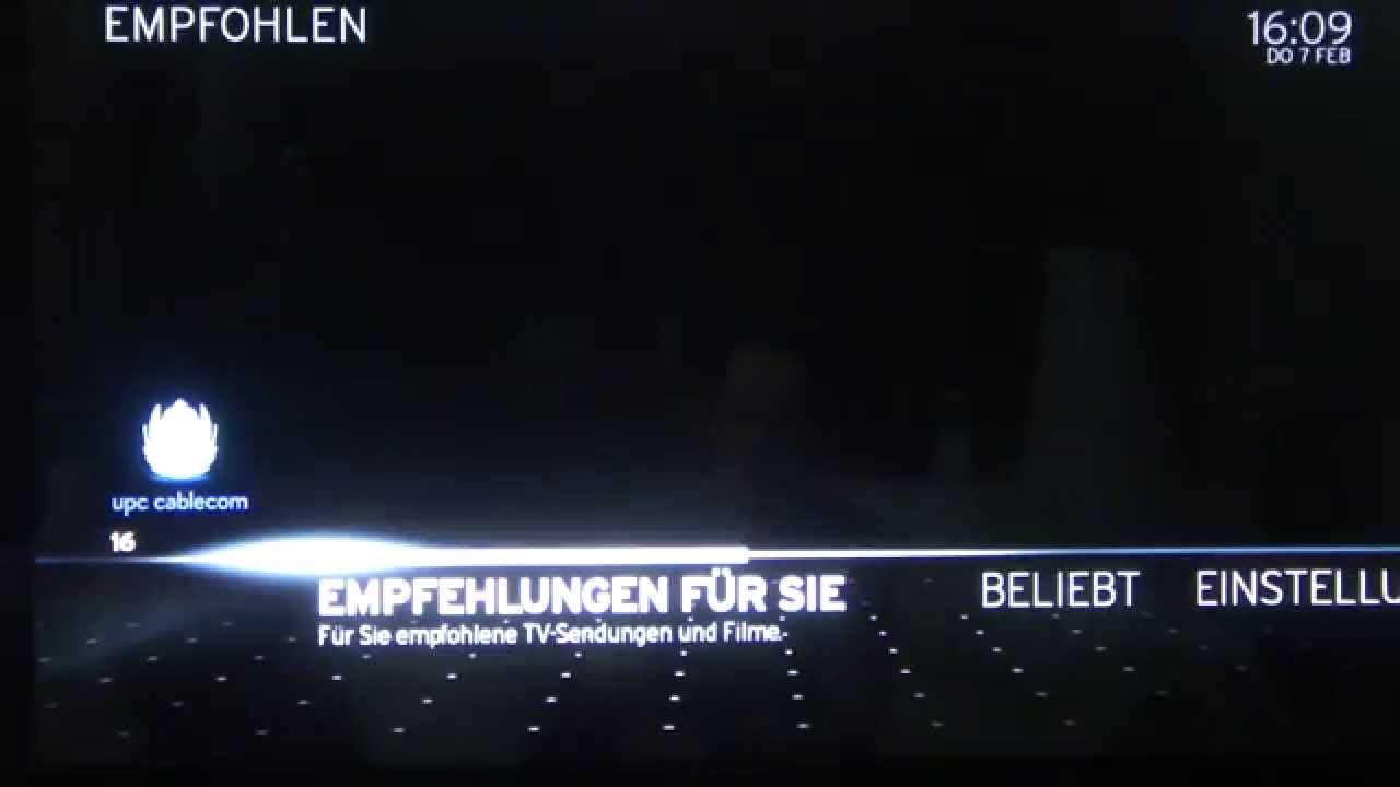 upc cablecom Horizon-Zappen