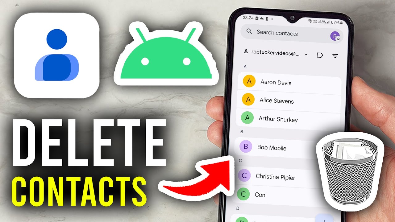 How To Delete Contacts On Android - Step By Step