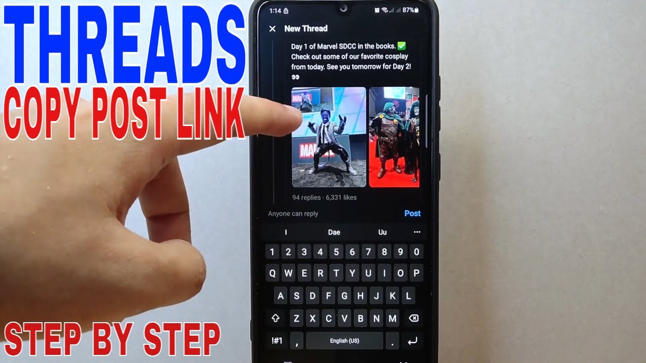 ✅  How To Copy Threads Post Link 🔴