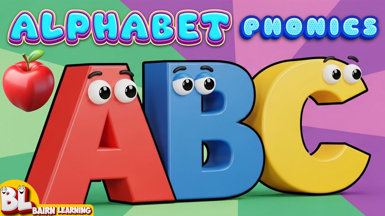ABC Phonics Song for Kids | Learn Alphabet A to Z with Fun Music 🎶 ...