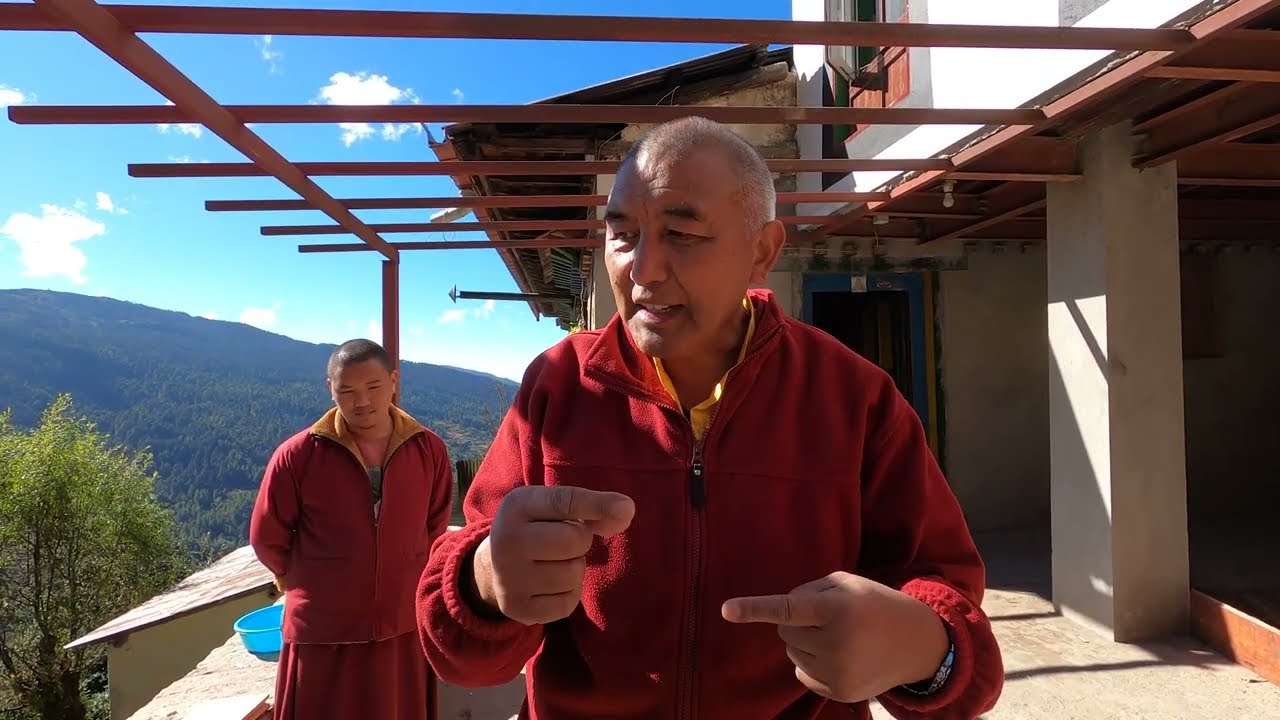 100 yrs. Old Chiwang Monastery at Solukhumbu. 