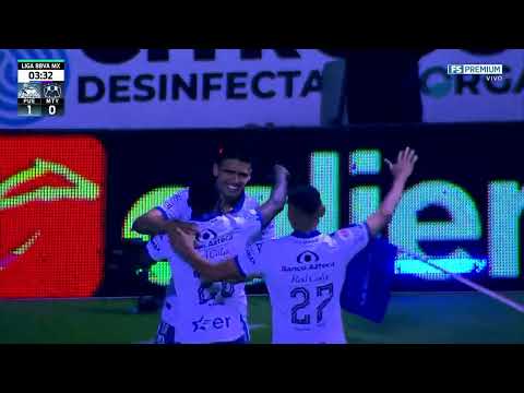 Puebla abre el marcador ante Monterrey | Liga MX