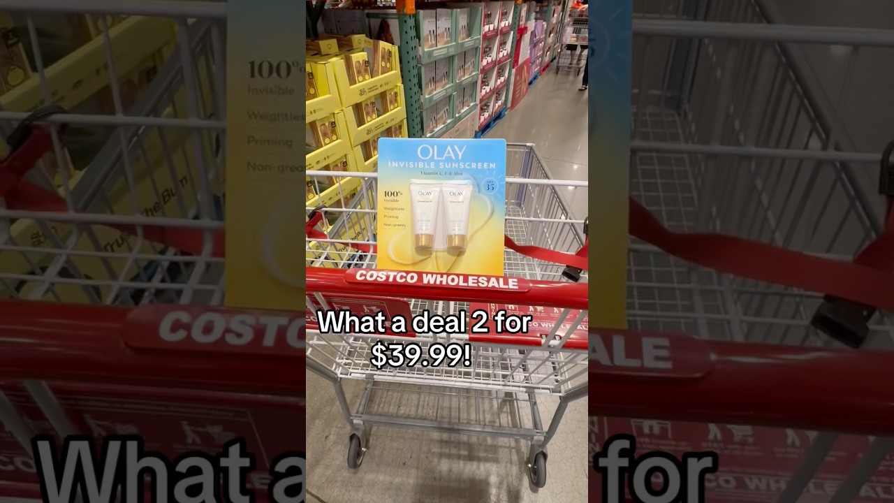 Costco has Olay Sunscreen! 