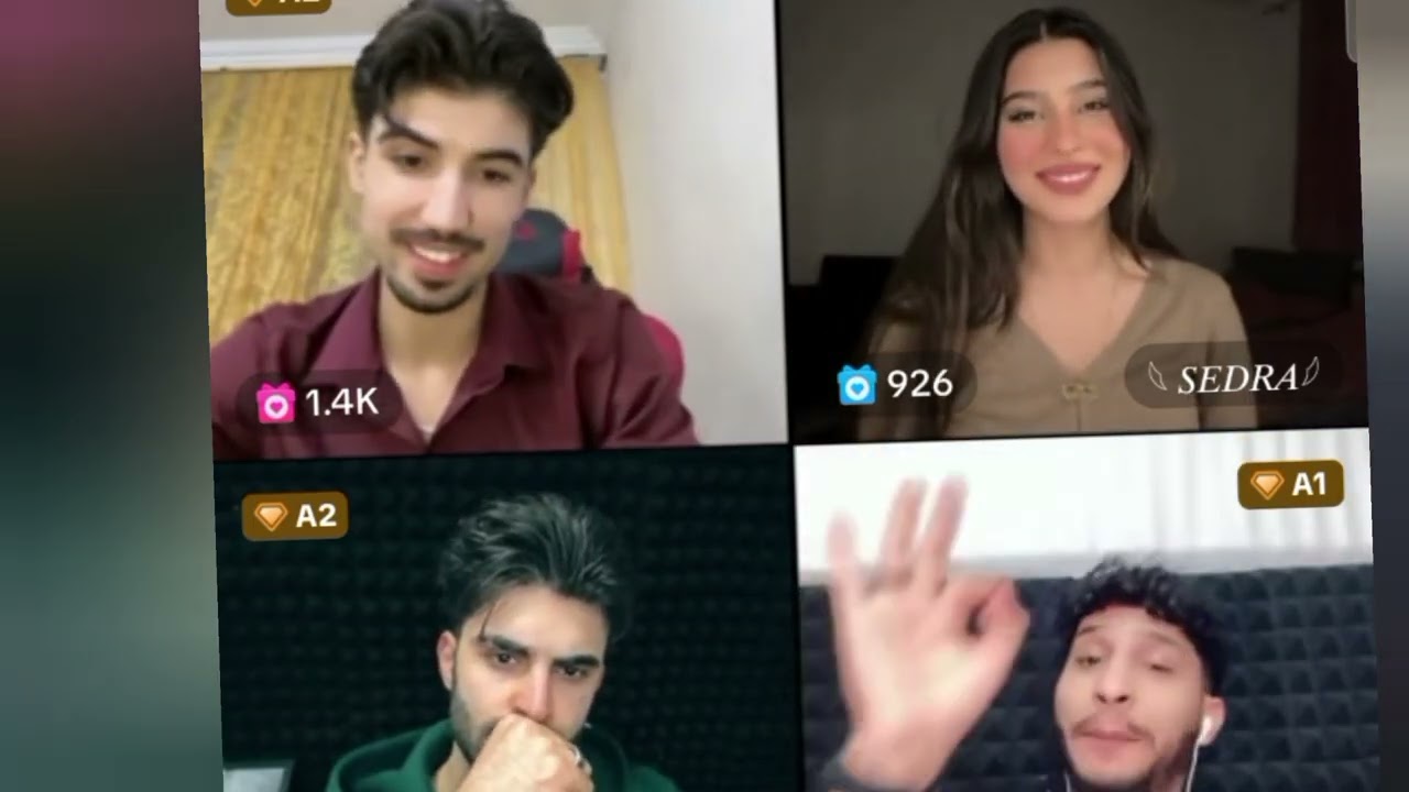 لايف محمد كيست مع مشاهير تيك توك