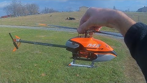 OMP Hobby M2 Heli First Flight