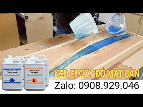 Video KEO EPOXY ĐỔ MẶT BÀN- Hướng Dẫn Chà Nhám & Đánh Bóng... - youtube