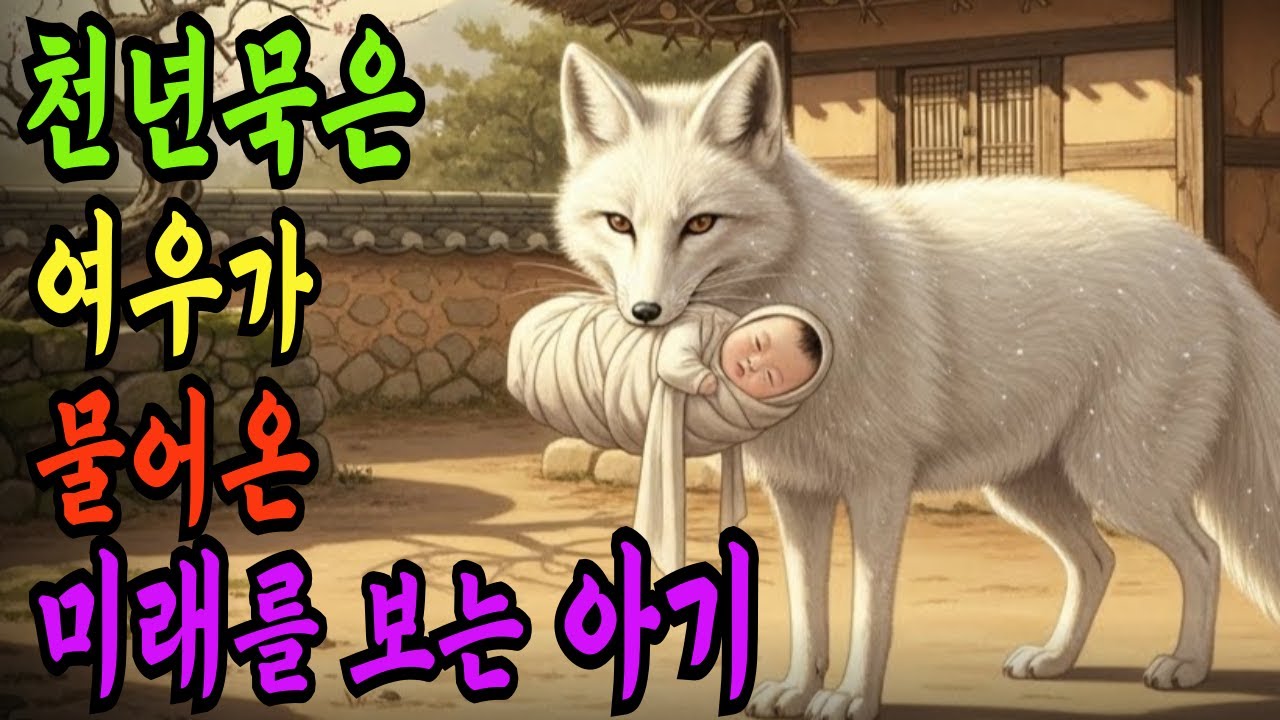 천년묵은 여우가 물어온 미래를 보는 신비한 아기  | 야담  야사  전설   민담  설화  옛날이야기  오디오북