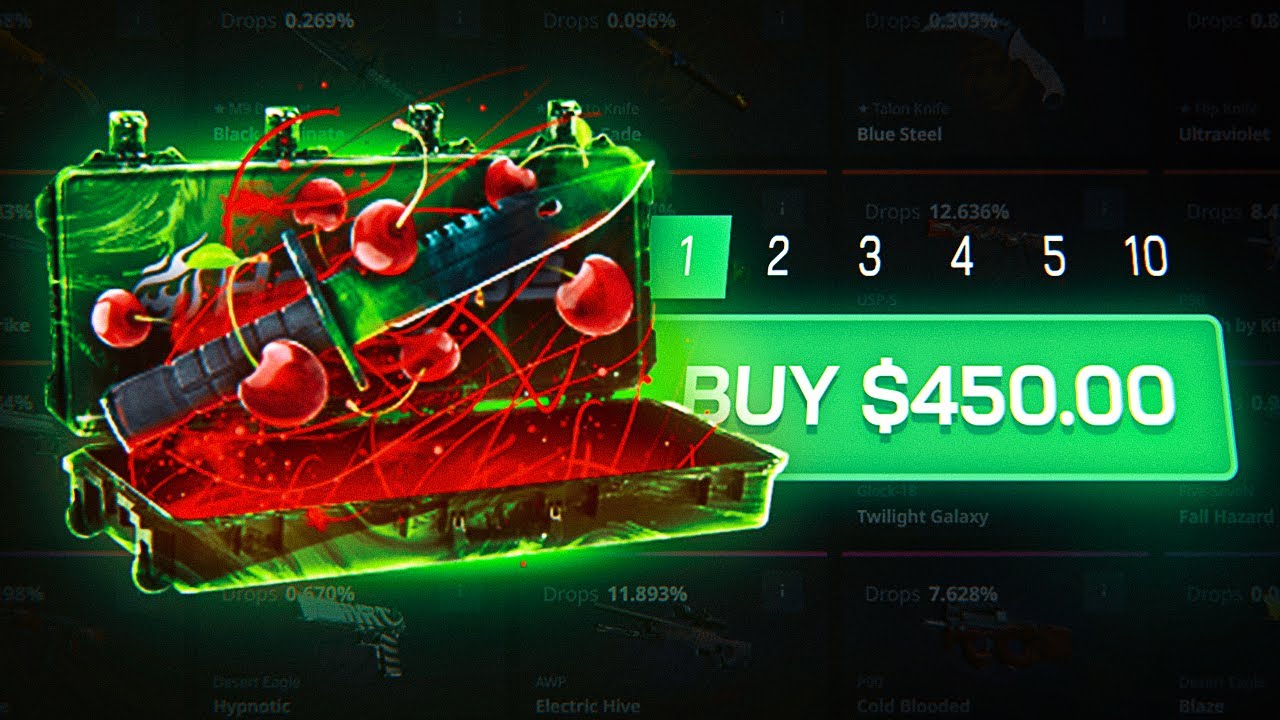 GOING ALL IN TWICE 2250$ CASE BATTLE! - HELLCASE -  EPISODE 362