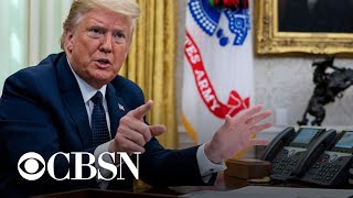 Trump and Biden respond to U.S. coronavirus death toll surpassing 100,000