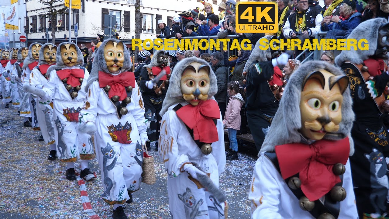 Fasnet Rosenmontag Umzug in Schramberg Teil 3