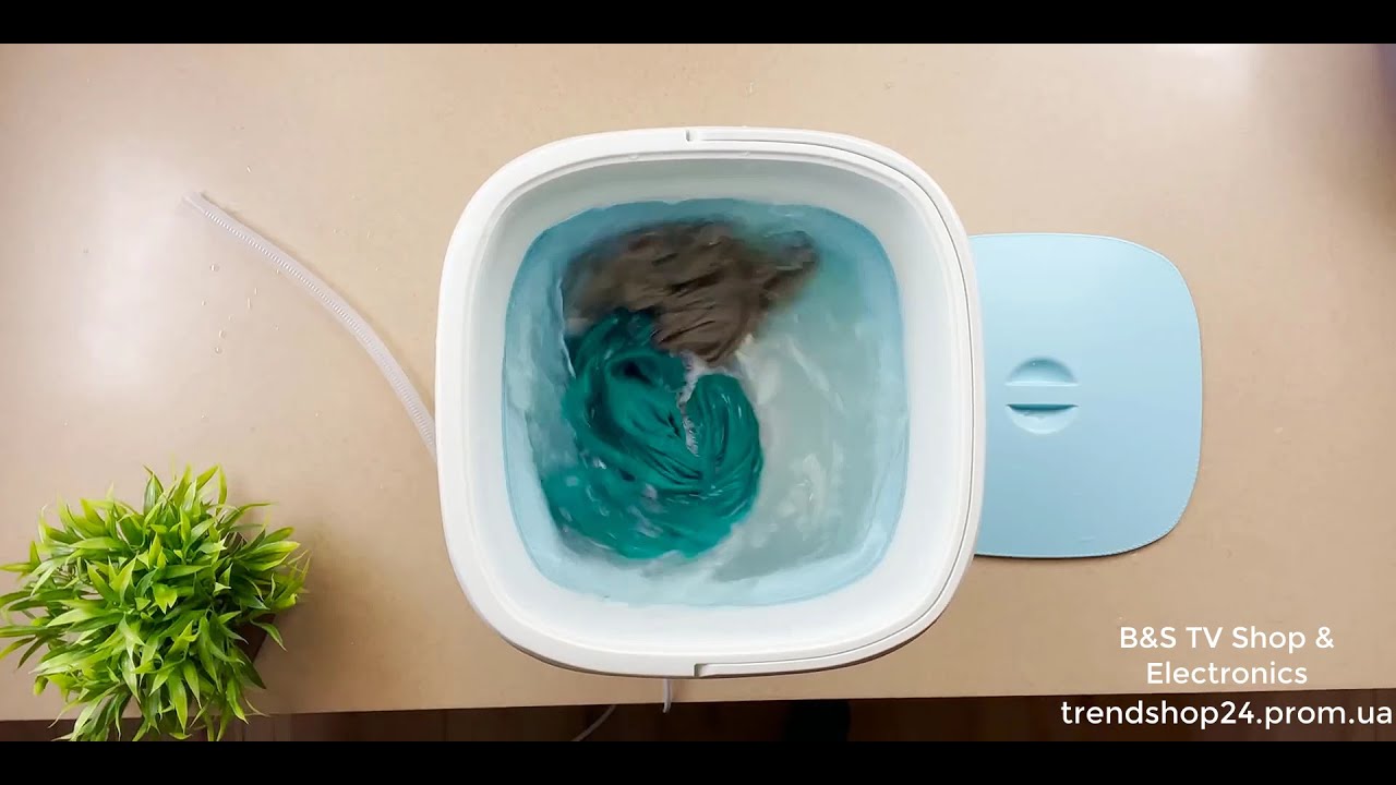 Portable Foldable Ultrasonic Washing Machine Портативная складная
