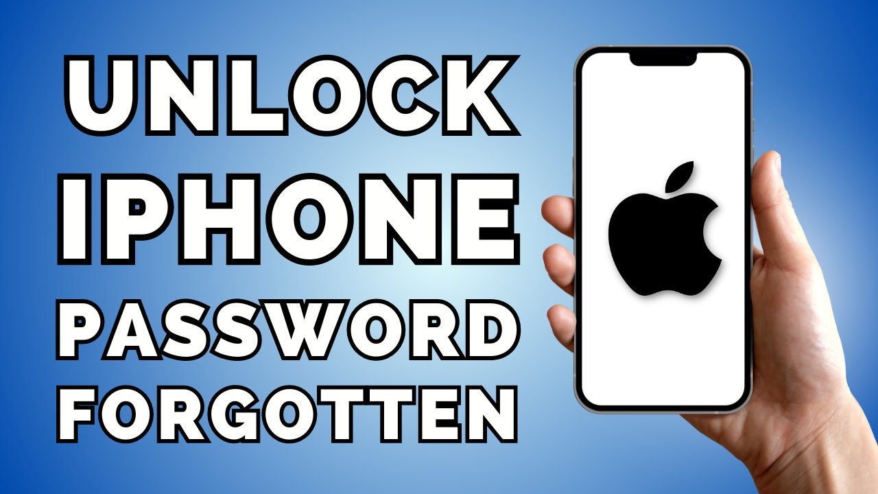 How To Unlock iPhone When Forgot Password (No Computer) - YouTube