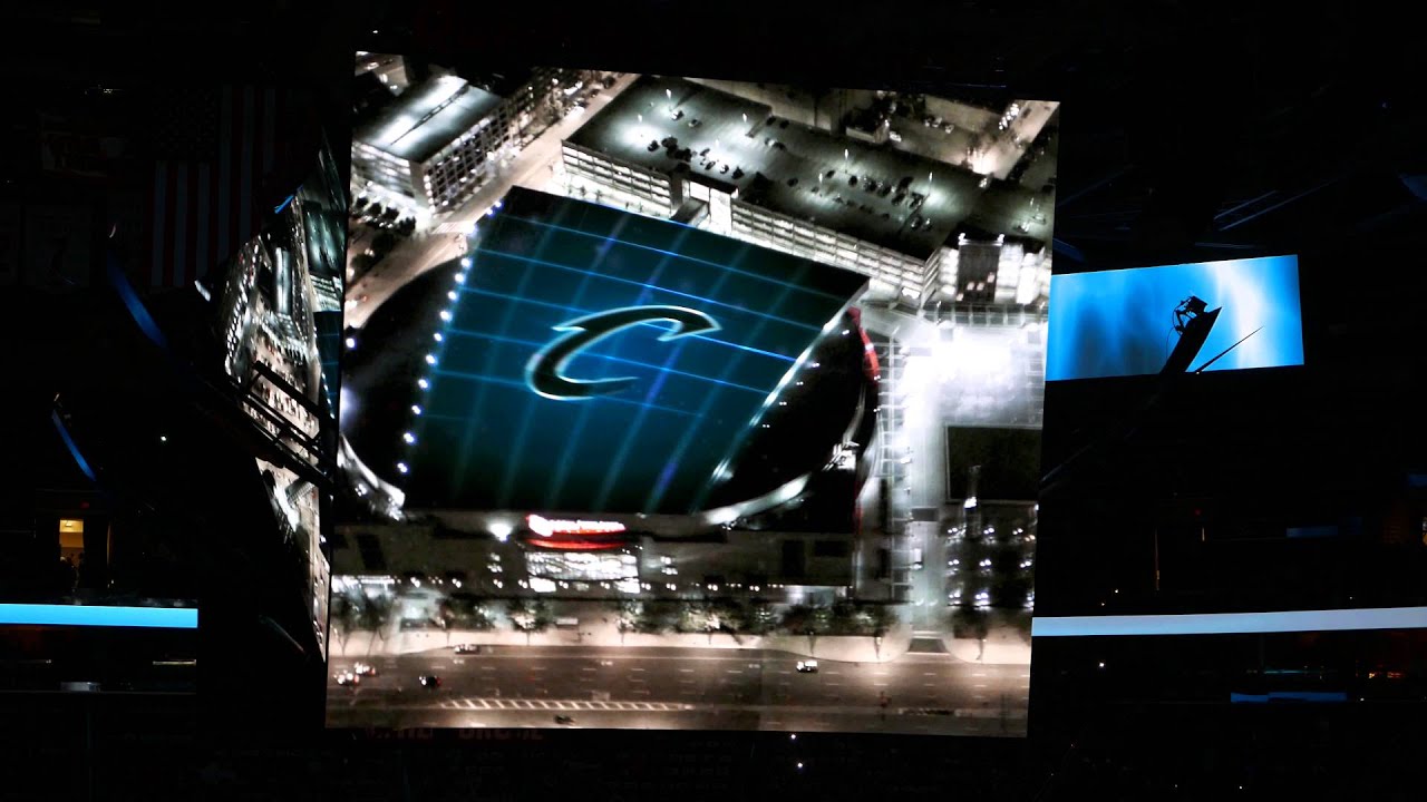 cavs clippers intro filmed in 4k YouTube