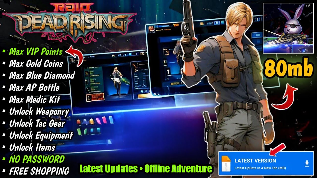Raid Dead Rising Mod Apk 1.3.1 Unlimited Money, Diamond All