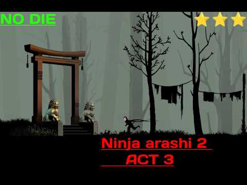 Fastest speed run of chapter 3 Ninja Arashi 2 ( with timer )