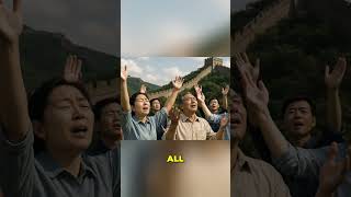 Epic Worship: Faith, Music &amp; Awe on The Great Wall of China! #shorts