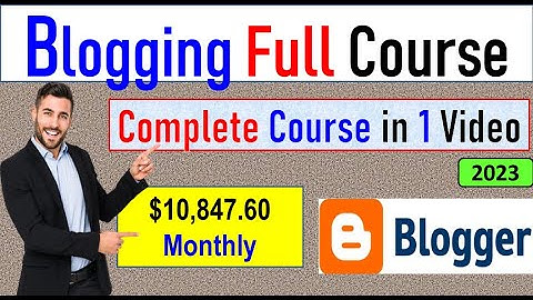 Master Blogging in 1 Comprehensive Video Course - From Beginner to Pro