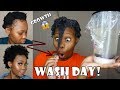 RICE WATER WASH DAY ROUTINE FOR LONG & HEALTHY HAIR!!