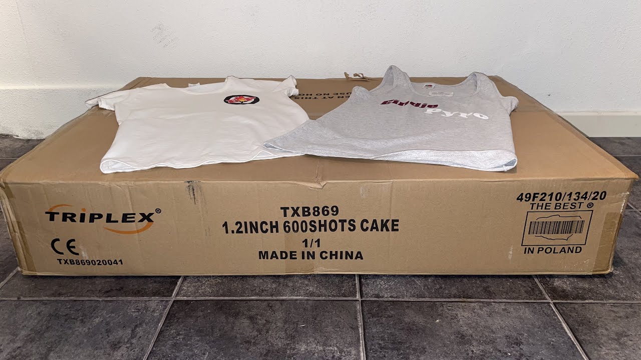 Triplex Txb 869 600 Schuss 80 Kilo ONS DIKSTE VUURWERKBLOK OOIT!🔥 TXB869 : Triplex : 1.2” 600 Shots cake