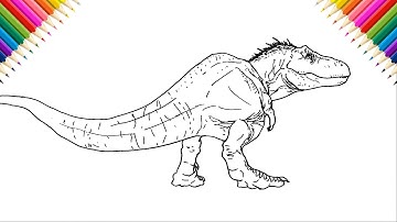 How to Draw T-Rex | Primitive War 2025