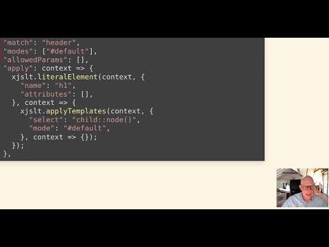 Erik Hetzner - Compiling XSLT to JavaScript with XJSLT - YouTube