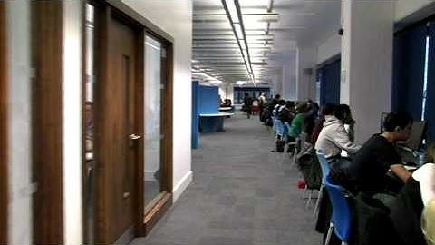 Collaborative study spaces at the Library at City University London