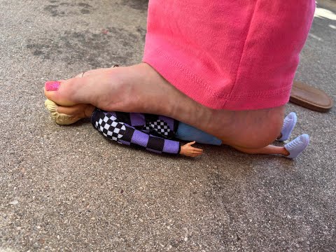 Shrunken Man at Goddess's Feet
