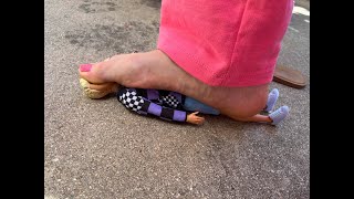 Shrunken Man At Goddesss Feet