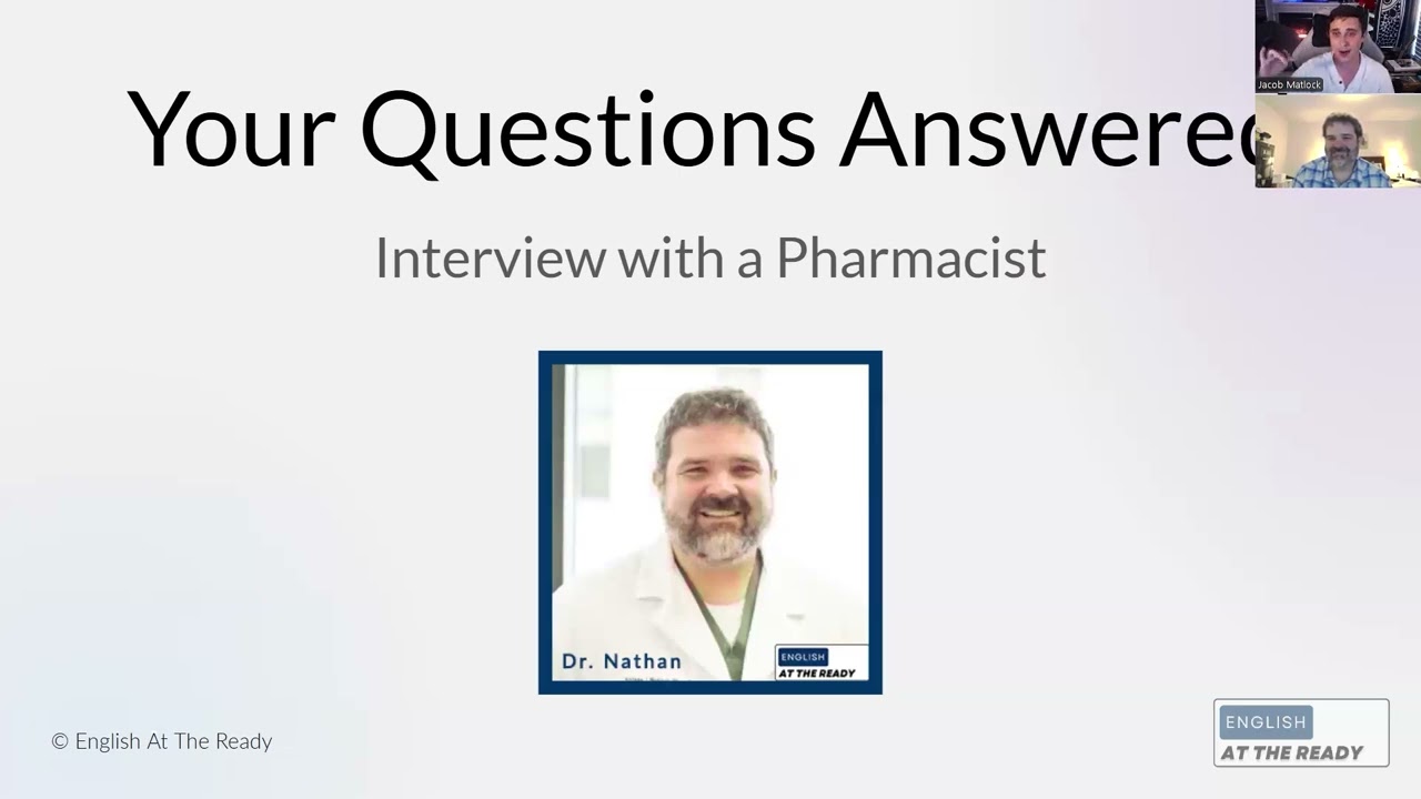 Your Questions Answered: Interview with a Pharmacist