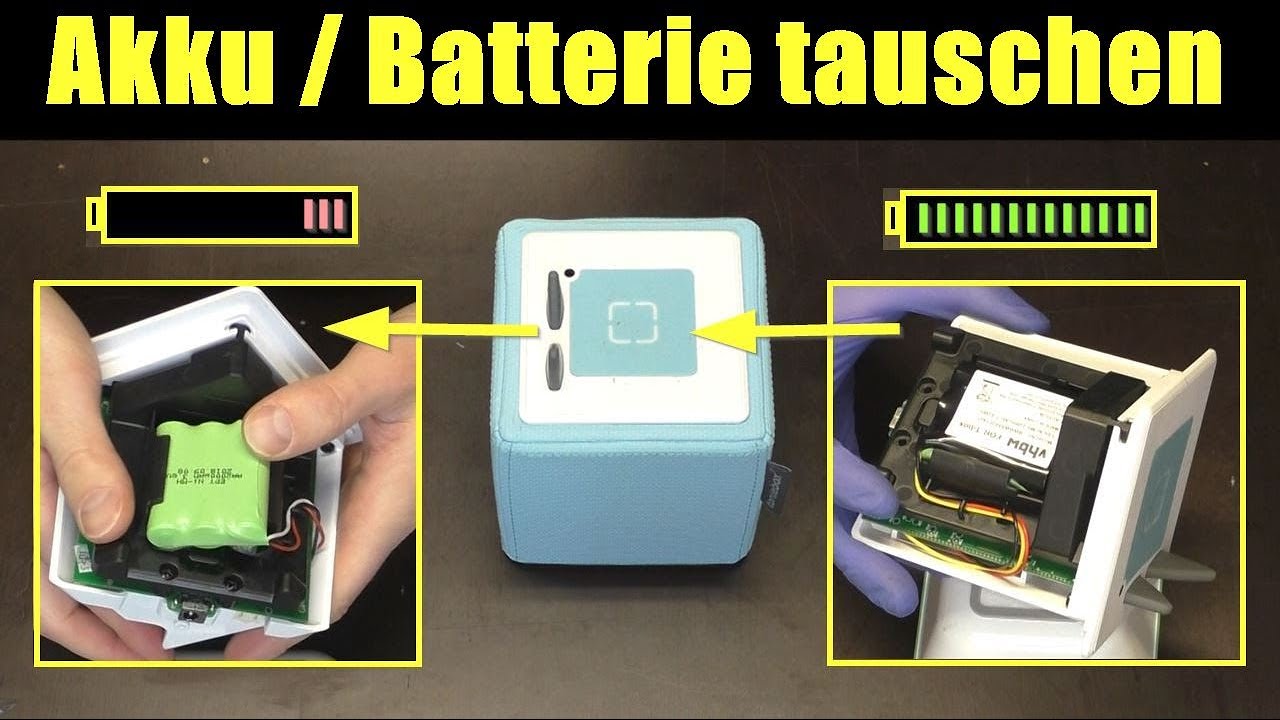 TonieBox Batterie tauschen ✓ Toniebox Akku wechseln