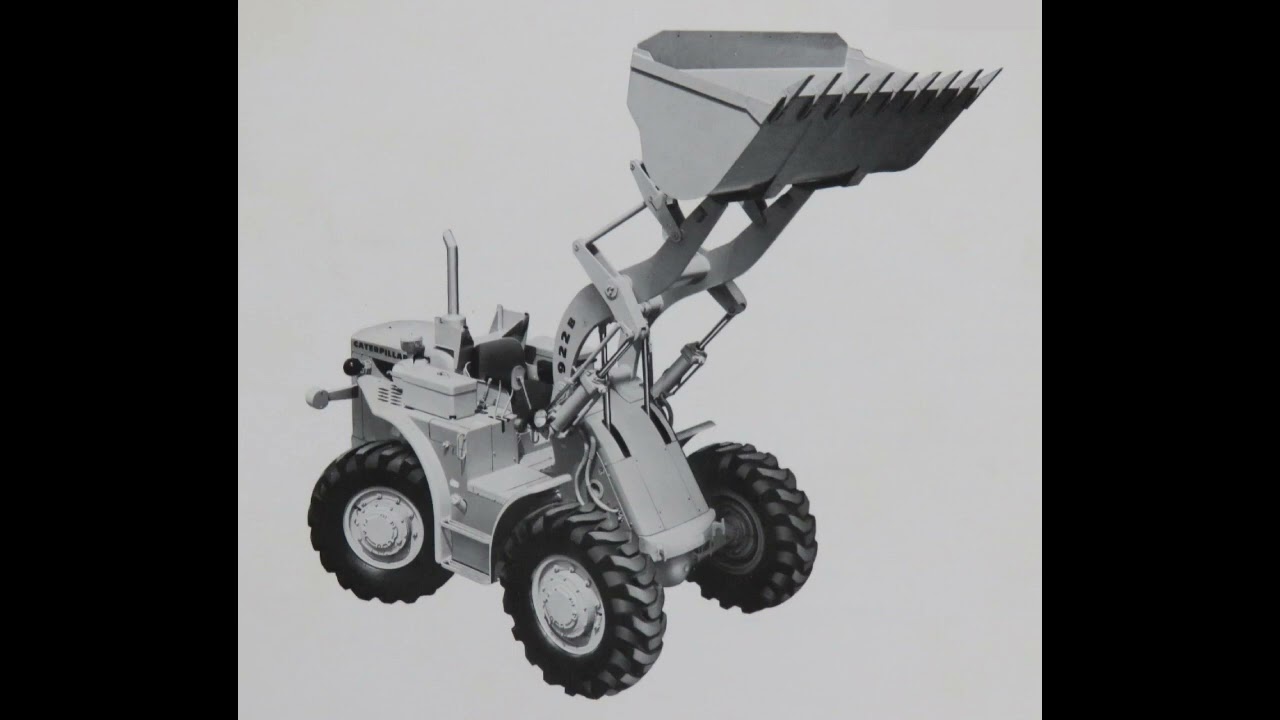 旧車カタログ No.973 キャタピラー ホイールローダ 922B 昭和45年1970