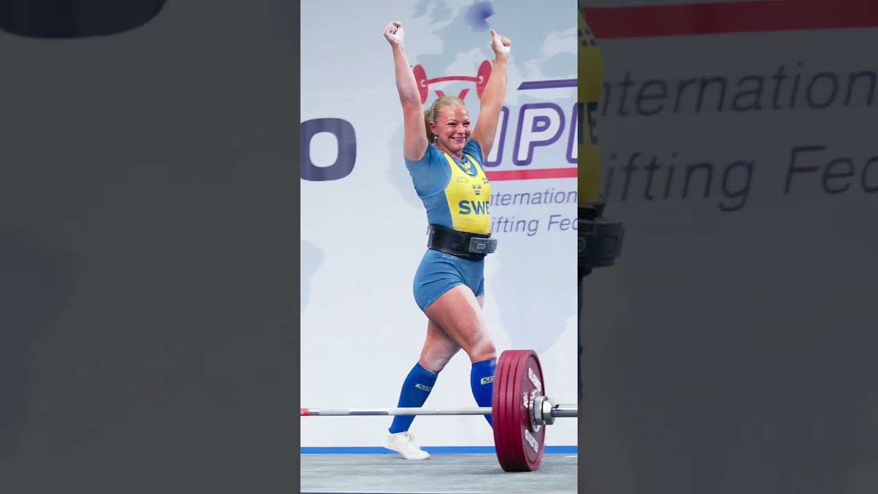 Ever wondered how world champion Alba Bostrom gets hyped up for her final pull? 🤔 Now you know 💪