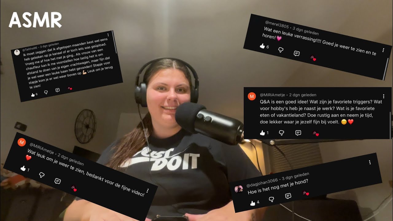 ASMR Nederlands - Q&A: Questions & Answers