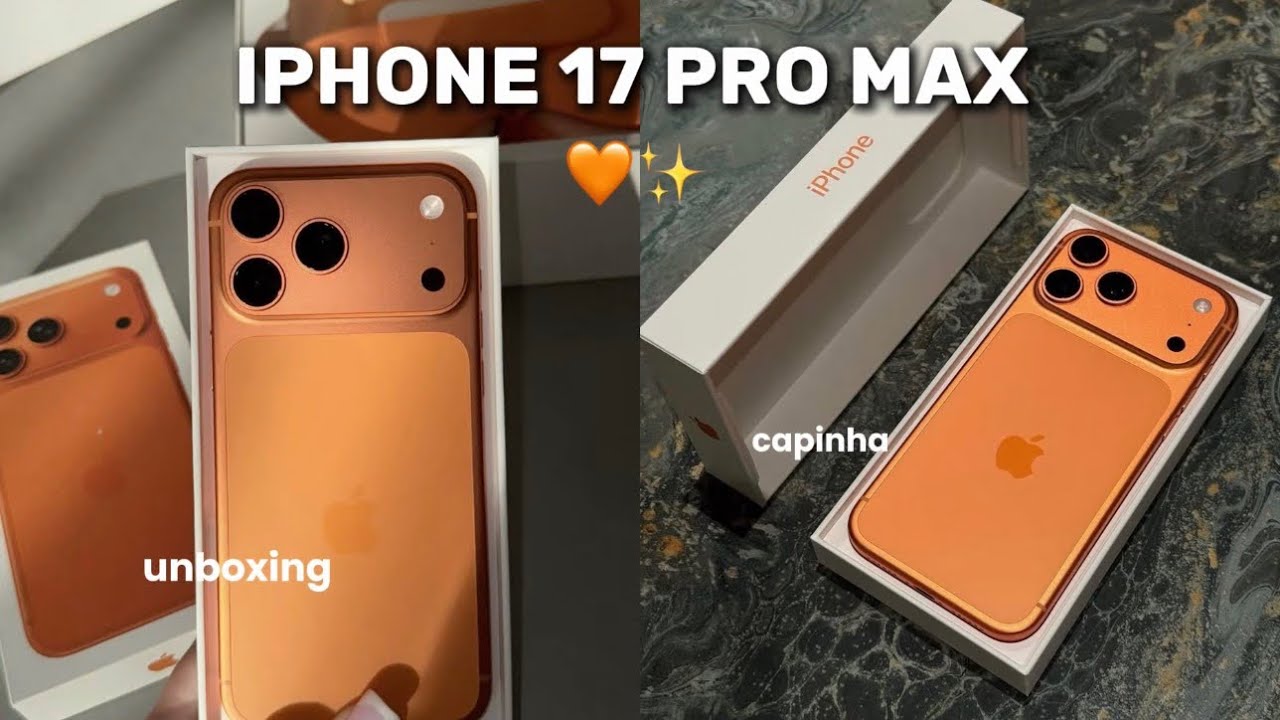unboxing do iphone 17 pro max| comprinhas| voltando pra casa📱✈️🇧🇷🏠✨