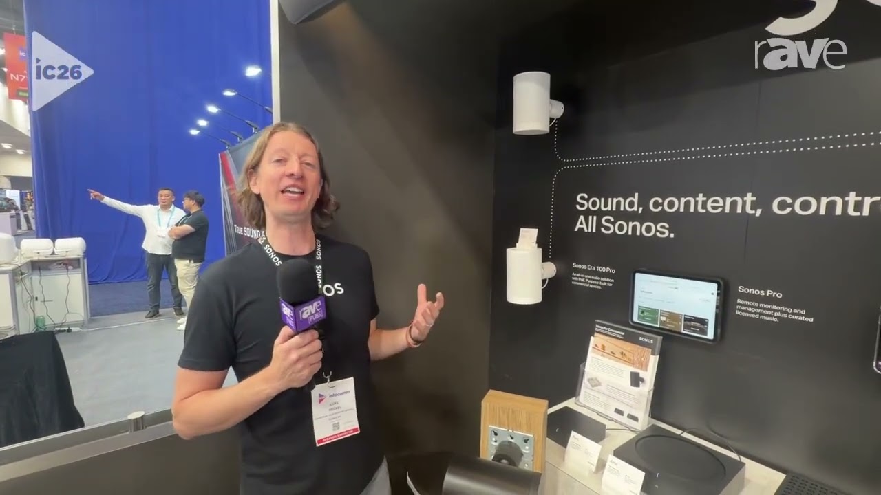 InfoComm 2026: Sonos Explains Era 100 Pro Speakers and Junction Box Adapter