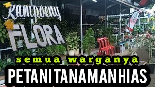 sentral tanaman hias Semarang (kampoeng flora Semarang)