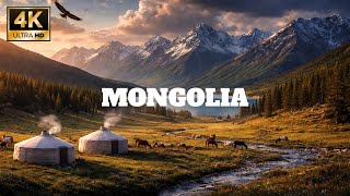 MONGOLIA 4K ULTRA HD – Epic Cinematic Music With Vast Nature Scenes – World Cinematic 4K