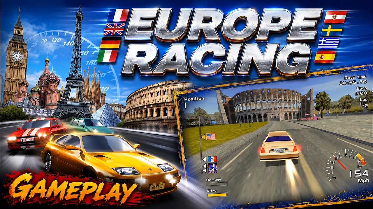 PC First Look [318] | Europe Racing (2001) | 4K 2160p | Win 10/11 - YouTube