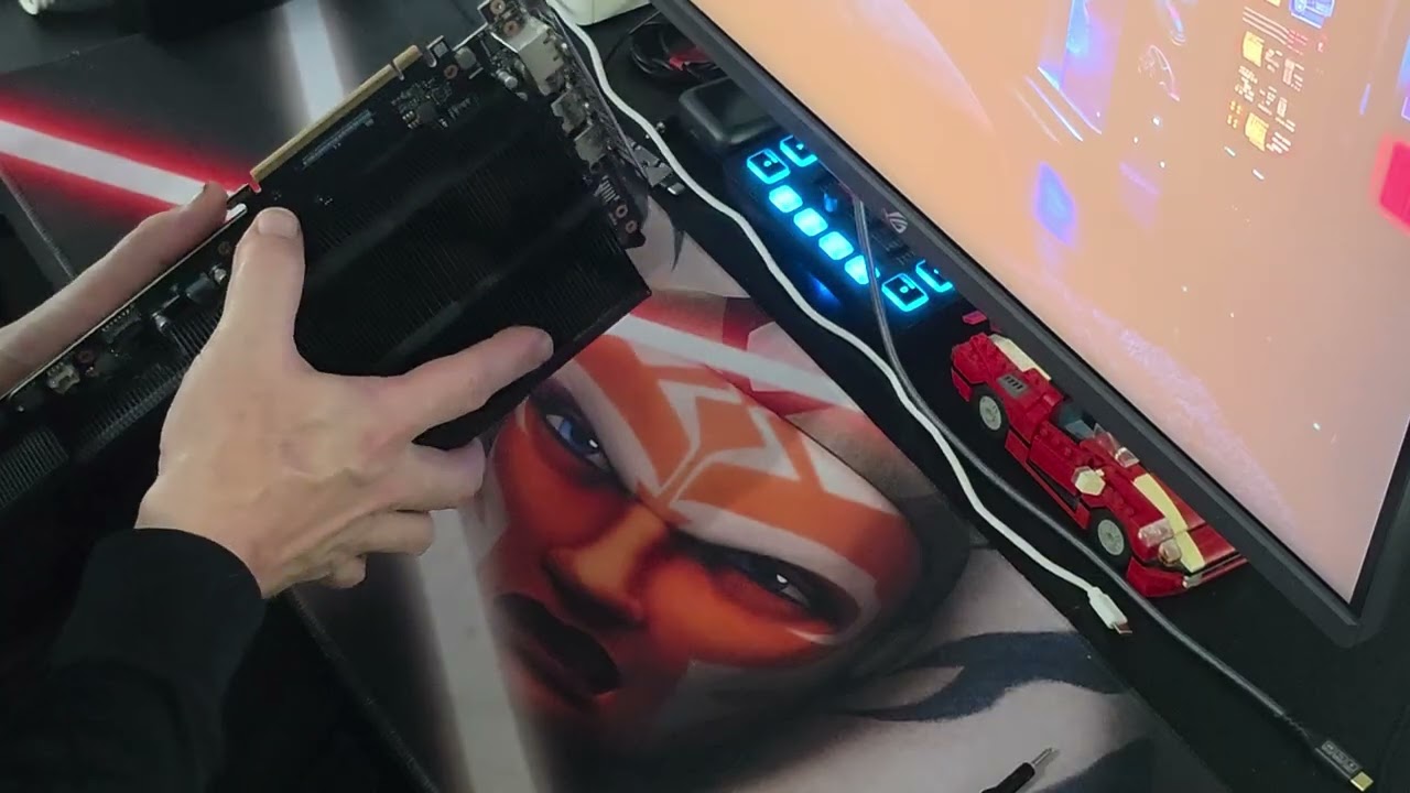 Disassembly of the Asus Rog Astral RTX 5080 OC