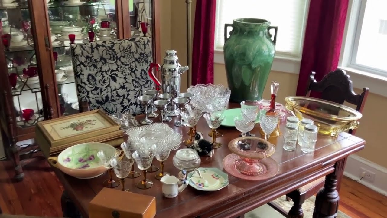 Look at that Thrift Haul of Antiques and Collectibles!