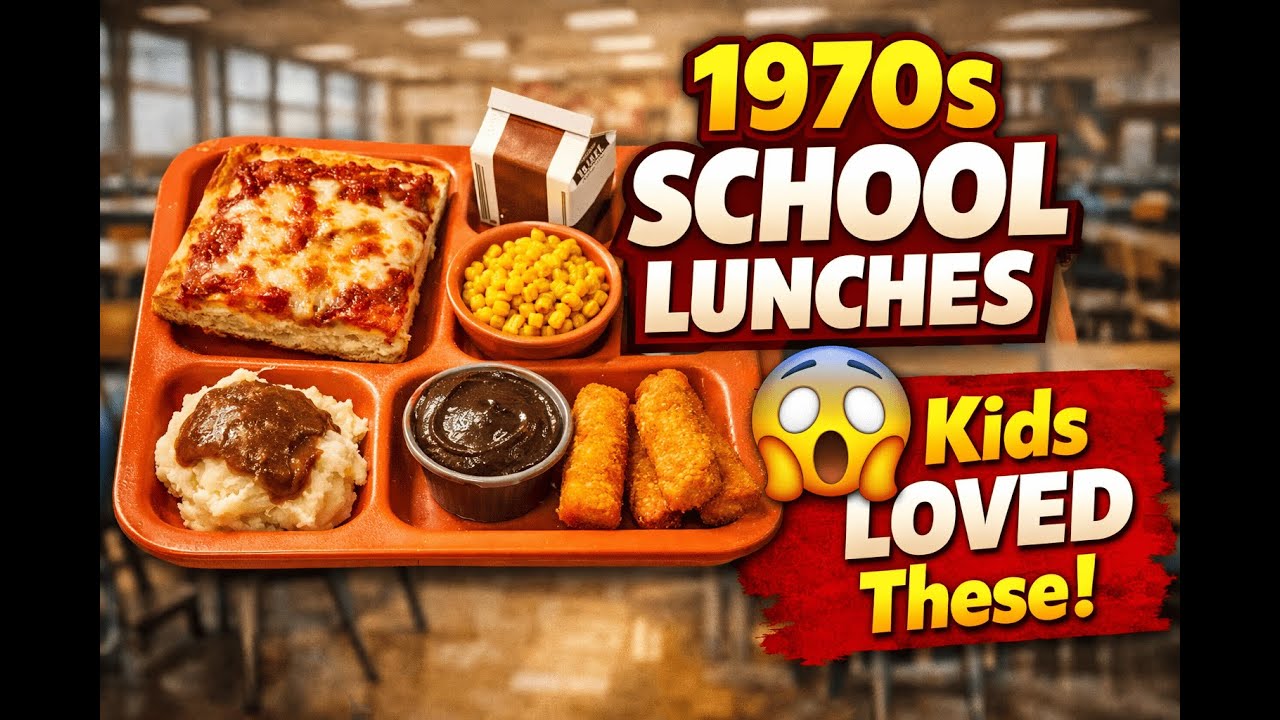 15 School Cafeteria Meals From the 1970s That Kids Actually Loved